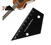 Righello di altezza delle corde - Strumenti di misurazione di precisione,Calibro d'azione delle corde per la regolazione della chitarra - Per giocatori Riparazione e Manutenzione Violino Livellamento
