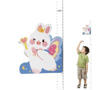 Righello di altezza, dirigente 'altezza del grafico | da parete per con ciondolo magnetico coniglio,65-183 cm Gauge rimovibile per ragazze ragazzi