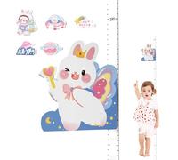 Righello di altezza | Righello indicatore di altezza con ciondolo magnetico a di coniglietto, 65-183 cm calibro rimovibile per ragazzi e ragazze