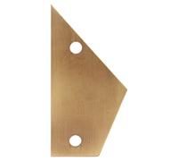 Righello di chitarra - Metal String String Altezza Garge per chitarre di bassi elettrici acustici, finitura in bronzo durevole per impostazione e riparazione di strumenti accurati