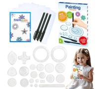 Righello di curva per la fabbricazione di modelli, disegni in, 28x sovrano geometrico multifunzionale, Disegno Ruler Set per le ragazze cancelleria disegno geometrico ragazzi