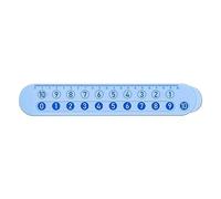 Righello di decomposizione digitale additivo decomposizione numero righello scorrevole corrispondente per numero di scuola domestico giocattolo di corrispondenza strumenti di apprendimento matematica