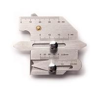 Righello di ispezione della saldatura Calibro HJC40 Altezza del cordone di saldatura Dimensione dello spazio della cucitura di saldatura