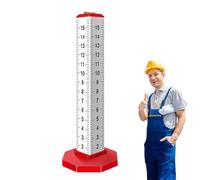 Righello di livellamento del soffitto - Righello di lavorazione del legno della stessa altezza - Righello speciale per la posa di piastrelle per pavimenti - Regola isometrica - Righello orizzontale in