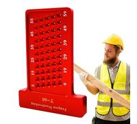 Righello di marcatura per la lavorazione del legno - Strumento di misura orizzontale e verticale tipo T - Righello di tracciamento delle linee,Per la lavorazione dei metalli, la falegnameria, la