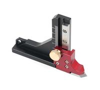 Righello Di Misura Per Da Tavolo | Utensile Manuale Portatile in Lega di Alluminio,Calibro Di Profondità Per Router - per Giardinaggio Lavori in Cortile Manutenzione Lavorazione del Legno Forestale Se