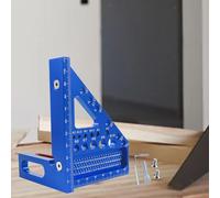 Righello di misurazione 3D multiangolo Goniometro quadrato per la lavorazione