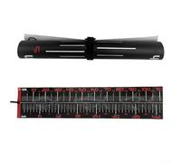 Righello di misurazione a forma di pesce, 110 cm, doppia scala cm e pollici, su PVC flessibile e impermeabile, per uso e trasporto sul campo dei pescatori (110 x 25 cm)