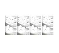 Righello di misurazione a vite 304 per filettatura M1.4-M18 con doppia scala in acciaio ad alta resistenza resistente all'usura design portatile per ingegneri meccanici e appassionati di fai da te