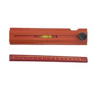 Righello di misurazione ergonomico per carpenteria, pieghevole, per misurare la profondità dell'officina, per l'efficienza dell'officina, goniometro