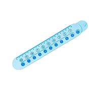 Righello di misurazione in plastica da 20 cm per matematica, matematica, strumento da disegno per disegni tecnici, disegni tecnici