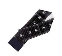 Righello di misurazione per pesci, 152,4 cm, impermeabile, con stampa UV, metro a nastro per pesca con esche marine, materiale in PVC trasparente e colori saturi per un controllo preciso della