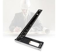 Righello di misurazione professionale multi-angolo, angolo di combinazione universale, strumento multifunzionale essenziale per falegnami e ingegneri
