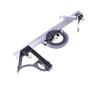 Righello di misurazione regolabile 3 in 1 da 300 mm Multi combinazione di strumenti goniometro for cercatore di angoli quadrati 3 in 1 Misurazione regolabile da 300 mm