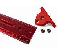 Righello di misurazione Woodpeckers 900 mm più battuta small red