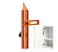 Righello di precisione magnetico: strumento di misurazione della lavorazione del legno 19x6x2 cm, strumento di falegname in metallo per tagli precisi, guida di design durevole | per lavori di