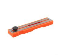 Righello di profondità per la lavorazione del legno con design multi-angolo e regolazione girevole, dotato di livello di precisione integrato per misurare la precisione (B)