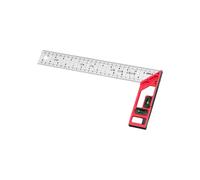 Righello di punzonatura preciso con livella a bolla design ad angolo retto in acciaio per lunga durata, utilizzabile in varie applicazioni, perforatore ad angolo retto