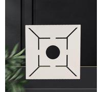 Righello di scarico a forma di fiore dal design innovativo per un posizionamento accurato delle piastrelle (20 x 20 cm)