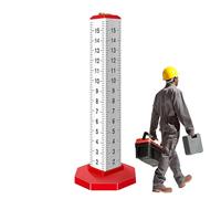 Righello di uguale altezza: righello speciale per posizionare le piastrelle con strumento di posizionamento del livello, misuratore di sollevamento orizzontale per un allineamento, strumento manuale