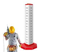 Righello di uguale altezza - Strumento per livellare piastrelle per pavimenti da 30 cm, posizionamento orizzontale, strumento manuale durevole | Dispositivo speciale di misurazione 'elevazione per