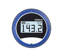 Righello digitale a rullo: misuratore elettronico, strumento di impugnatura ergonomico, facile da leggere sullo schermo | Display LCD per edilizia, sanitario, tecnica, fai da te, principianti
