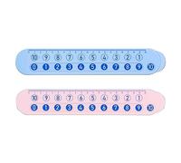 Righello digitale di decomposizione additivo numero diapositiva corrispondente per numero di scuola domestico giocattolo strumenti di apprendimento matematico digitale addizione e sottrazione numeri