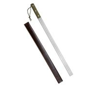 Righello diritto in acciaio da 50 cm 20 pollici Strumento di misurazione ispessito Supporto per auto Righello di difesa Pollici MM Doppio Scala laterale Strumento di misurazione di precisione