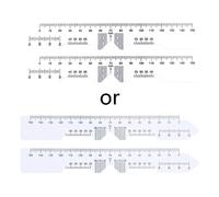 Righello Distanza Pd Pupilla Strumento Pupillare Misurazione Ottica Occhio Misurazione Misuratore Oftalmico Vernier Occhiali Pupillare Ottico Pd Pupilla Meter Occhio Strumento oftalmico