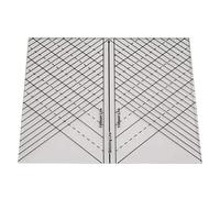 Righello dritto multifunzionale trasparente per cucire quilting stencil cuciture chiaramente linee per sarti cucito stencil e modelli per vestiti vestiti