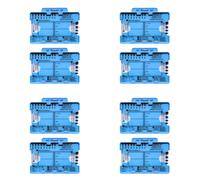 Righello ECG a 7 passaggi 2 pezzi, righello ECG a 7 passaggi per l'interpretazione ECG/EKG,