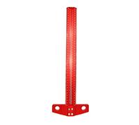 Righello for incisione tipo T di tipo T for la lavorazione del legno 600 mm Multifunzione in lega di alluminio Disegno a tratteggio Strumenti di misurazione fai-da-te,Prodotti di precisione(T-400mm)