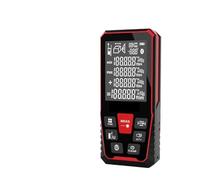 Righello For La Misurazione Degli Edifici Dispositivo Di Misurazione Portatile Telemetro LCD Retroilluminato Precisione ± 2 Mm Misura L'area Del Volume Pitagorico(120M Digital Laser)