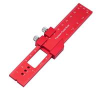 Righello for tracciare la lavoraze del legno di grado industriale Righello for posizamento della lavoraze del legno con righello scorrevole regolabile con righello ad angolo a T(160mm)