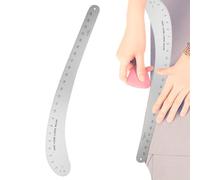 Righello francese - Set di precisione in alluminio massiccio di dimensioni standard | Vary Form Drafting Template, strumento di disegno accurato per disegno modello artigianale architettura uso