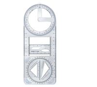Righello geometrico, 3 pezzi, righello multifunzionale, aiuto creativo matematico, righello di disegno geometrico, righello di progettazione e modelli, righello di geometria matematica, righello di