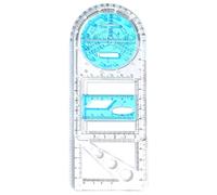Righello geometrico multifunzionale, righello per disegno geometrico, per misurazioni, per studenti, scuola, ufficio