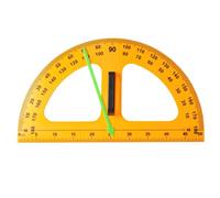 Righello goniometro digitale, strumento di geometria multifunzione da 50 cm con grande display, righello di misurazione angolare in ABS con puntatore per scuola, insegnamento, costruzione di