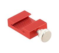 Righello in acciaio, blocco limite di posizionamento per recinzioni, per marcatura retta, in acciaio al carbonio, resistente alla ruggine, dimensioni 20/26/29/39 mm, 1 pezzo, compatibile con righelli