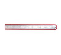 Righello in acciaio inossidabile 304 ispessito singolo lato e di lunga durata per architetti utilizzare varie applicazioni Righello antiruggine studente