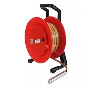 Righello in acciaio, misuratore di livello dell'acqua con sonda in acciaio inossidabile, strumento di misurazione preciso for pozzi d'acqua for la riparazione(1968.50in/50meter)