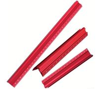 Righello in alluminio con doppia bilancia uno strumento affidabile per misurazioni accurate (3 pezzi)