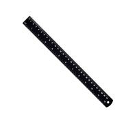 Righello In Alluminio Con Scala Metrica Chiara Facile Da Trasportare Per Gli Studenti Di Macchinisti E Compiti Di Disegno Precisi In Metallo