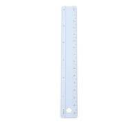 Righello in Alluminio da 15cm con Scala Chiara per Ufficio | Strumento di Misurazione Multiuso, Aiuto alla Scrittura, Leggero e Facile da Portare, per Disegno Tecnico
