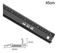 Righello in alluminio grado professionale con caratteristiche antiscivolo per ar