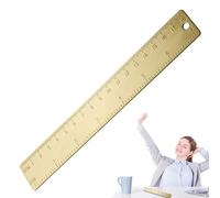 Righello In | Cancelleria Vintage Di Precisione Da 18 Centimetri - Righello In Di Piccole Dimensioni Per Misurazioni,Per Disegnare Tagliare Creare Larghezza Altezza Studenti Insegnanti