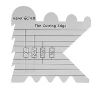 Righello in lamiera d'acciaio inossidabile per il taglio e la tenuta del nastro