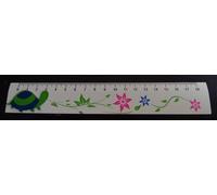 RIGHELLO IN LEGNO BIMBO 18CM FANTASIA SIMPATICA PERSONALIZZABILE TARGA INCISIONE