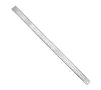 Righello in metallo | Strumento per il disegno di misurazione da 21,6 pollici, righello per ingegneria in acciaio inossidabile con bordo dritto | Per la redazione di disegni tecnici