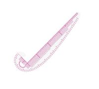 Righello in plastica Righello curvo francese 3 in 1 Cucito metrico plastica fai da te per sartoria